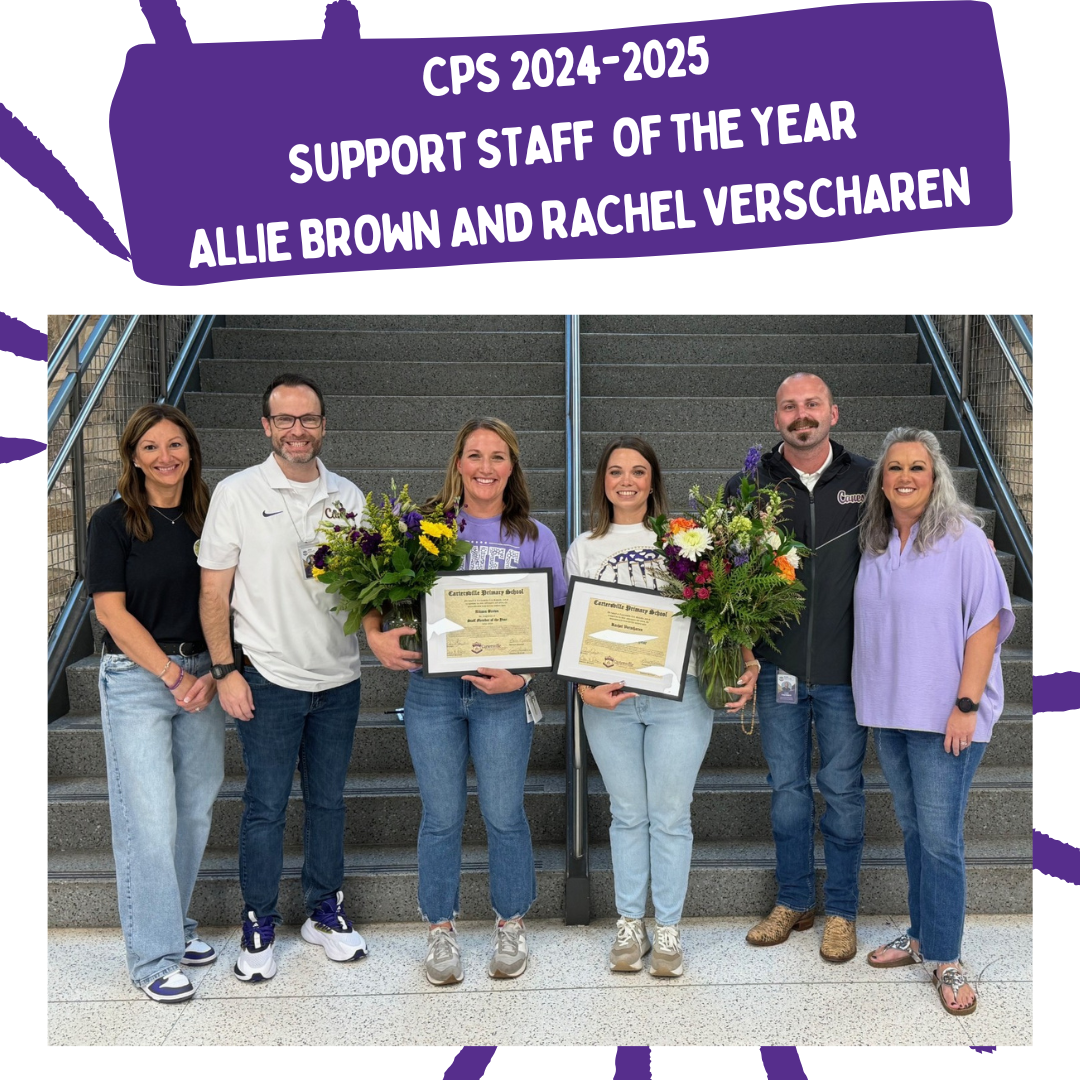 CPS Support Personnel of the Year: Allie Brown and Rachel Verscharen