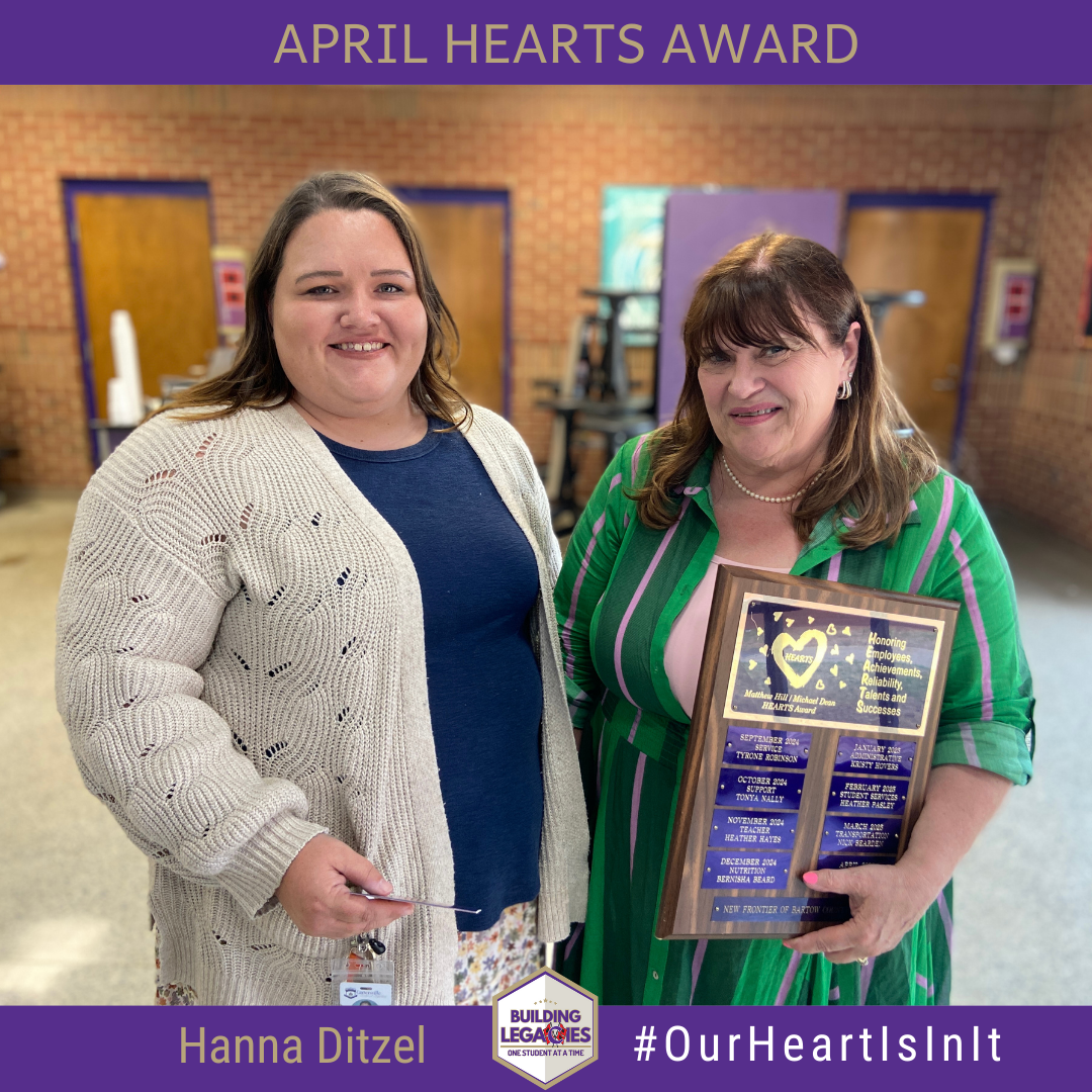 Hanna Ditzel, winner of HEARTS Award